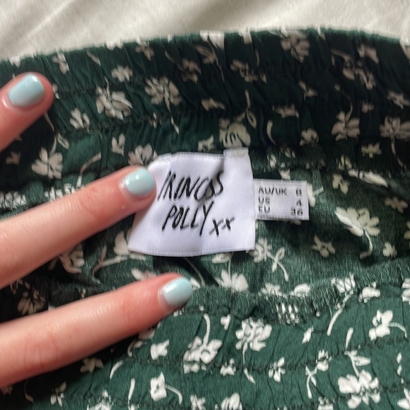 Green Princess Polly Mini Skirt - Picture 3 of 3